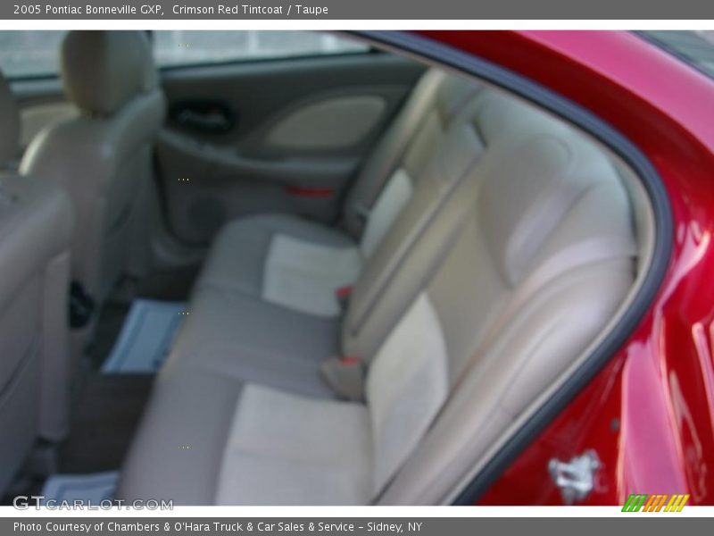 Crimson Red Tintcoat / Taupe 2005 Pontiac Bonneville GXP