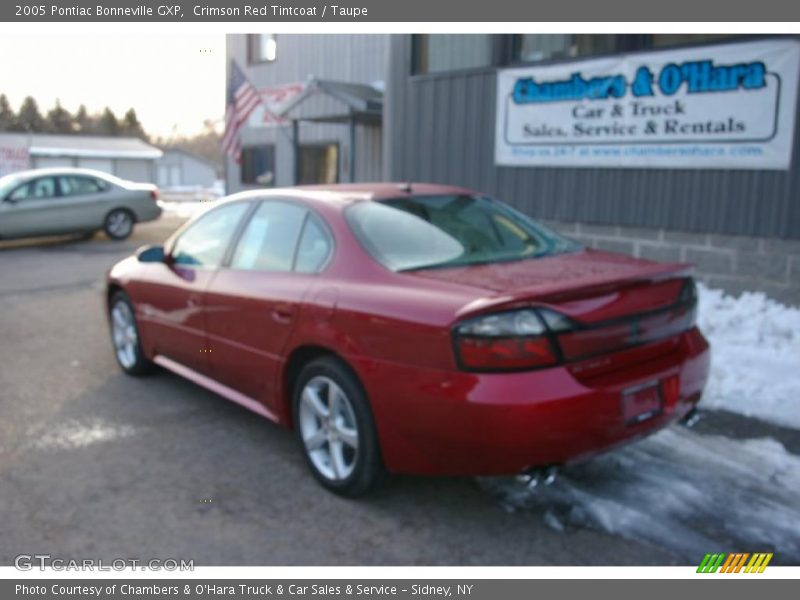 Crimson Red Tintcoat / Taupe 2005 Pontiac Bonneville GXP