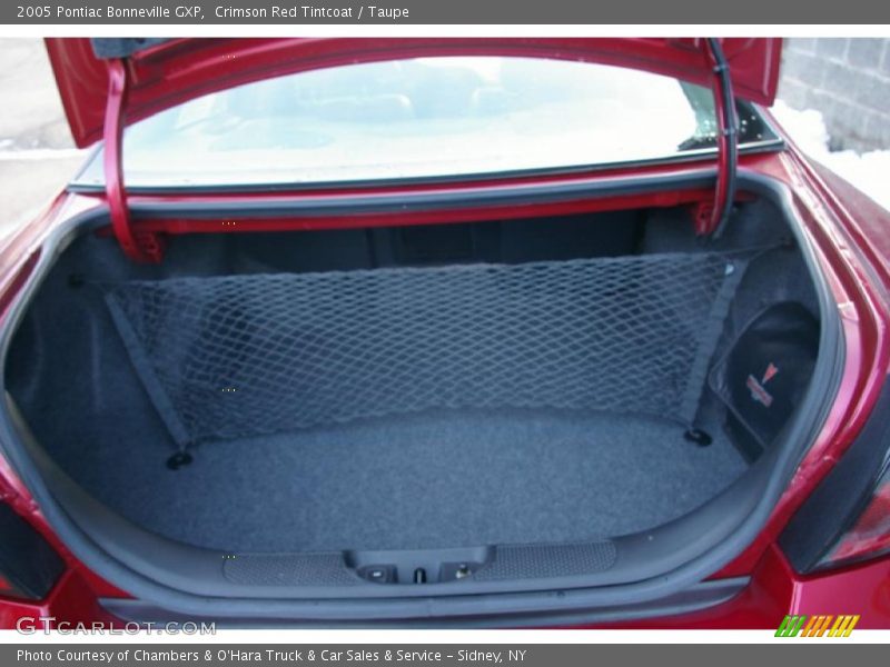 Crimson Red Tintcoat / Taupe 2005 Pontiac Bonneville GXP