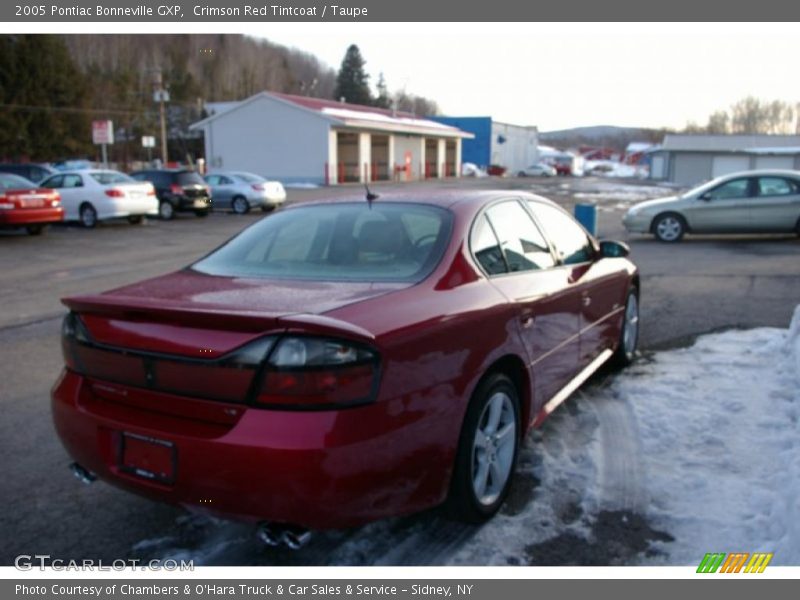 Crimson Red Tintcoat / Taupe 2005 Pontiac Bonneville GXP