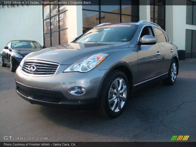Platinum Graphite / Graphite Black 2009 Infiniti M 35 Sedan