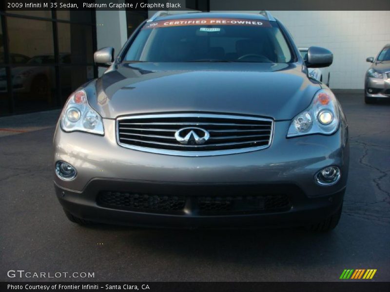 Platinum Graphite / Graphite Black 2009 Infiniti M 35 Sedan