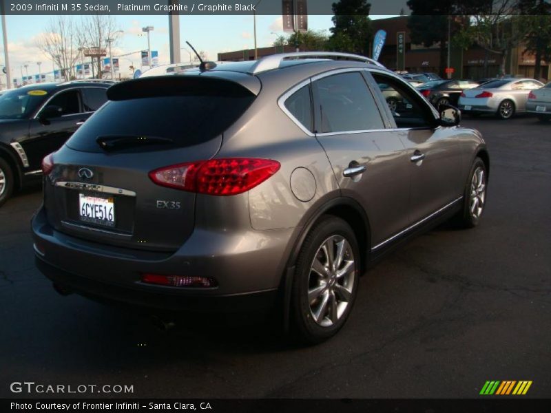 Platinum Graphite / Graphite Black 2009 Infiniti M 35 Sedan