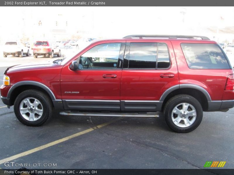 Toreador Red Metallic / Graphite 2002 Ford Explorer XLT