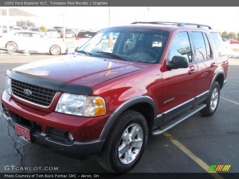 Toreador Red Metallic / Graphite 2002 Ford Explorer XLT
