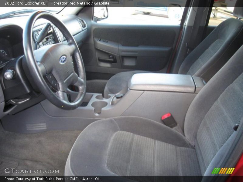 Toreador Red Metallic / Graphite 2002 Ford Explorer XLT