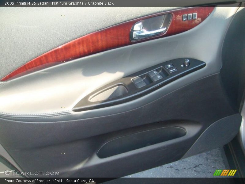 Platinum Graphite / Graphite Black 2009 Infiniti M 35 Sedan