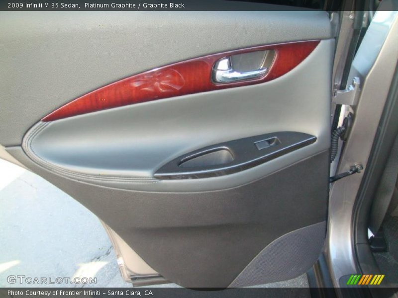 Platinum Graphite / Graphite Black 2009 Infiniti M 35 Sedan