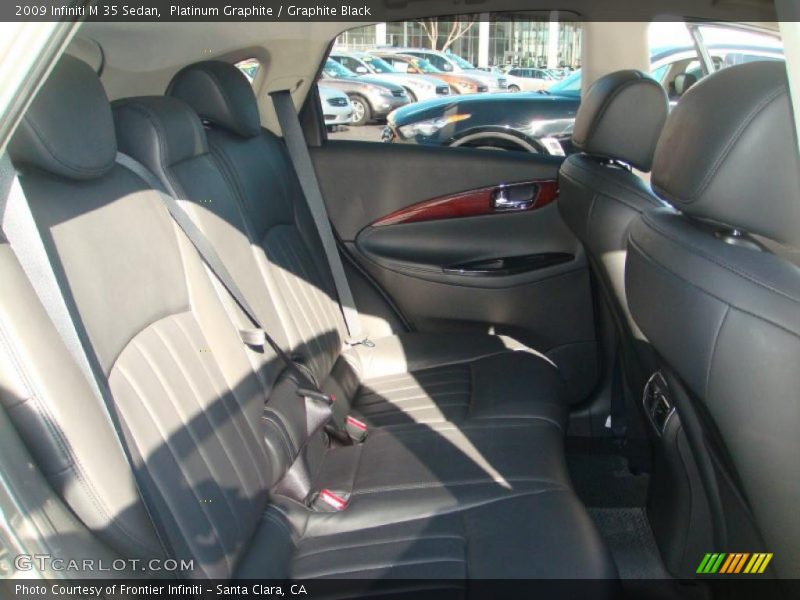 Platinum Graphite / Graphite Black 2009 Infiniti M 35 Sedan