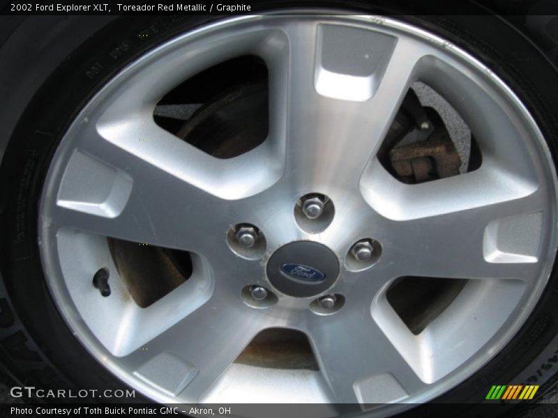 Toreador Red Metallic / Graphite 2002 Ford Explorer XLT