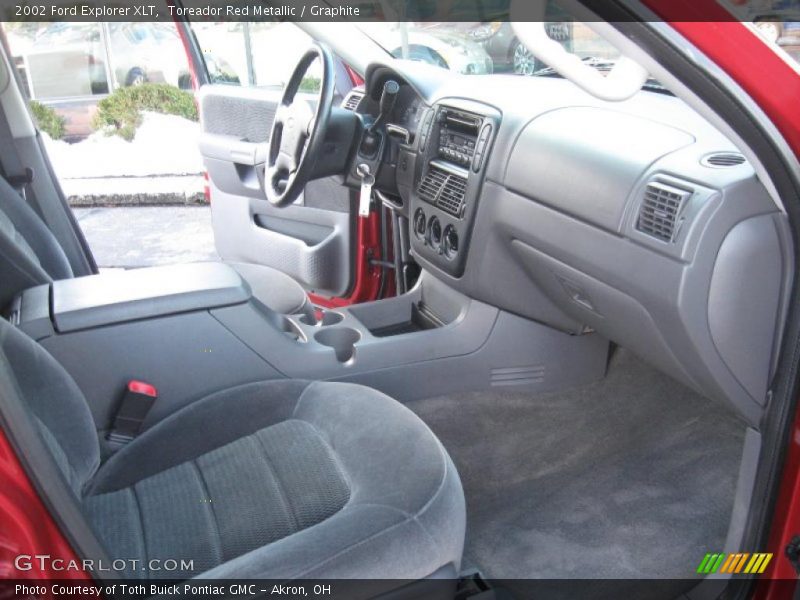 Toreador Red Metallic / Graphite 2002 Ford Explorer XLT