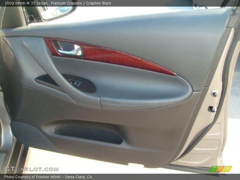 Platinum Graphite / Graphite Black 2009 Infiniti M 35 Sedan