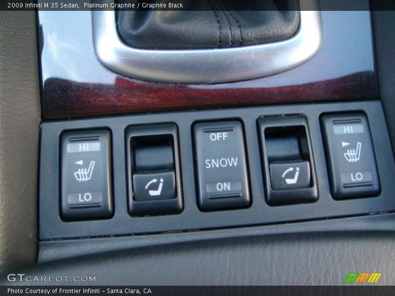 Platinum Graphite / Graphite Black 2009 Infiniti M 35 Sedan