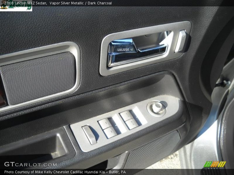 Vapor Silver Metallic / Dark Charcoal 2008 Lincoln MKZ Sedan
