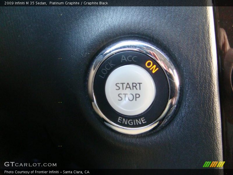 Platinum Graphite / Graphite Black 2009 Infiniti M 35 Sedan