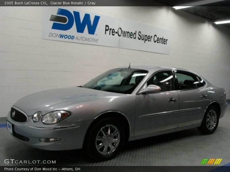 Glacier Blue Metallic / Gray 2005 Buick LaCrosse CXL