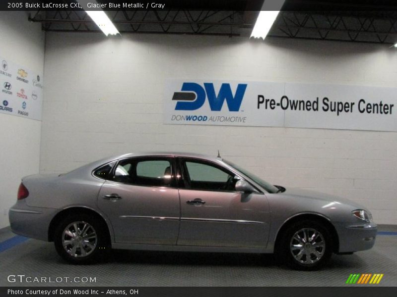 Glacier Blue Metallic / Gray 2005 Buick LaCrosse CXL