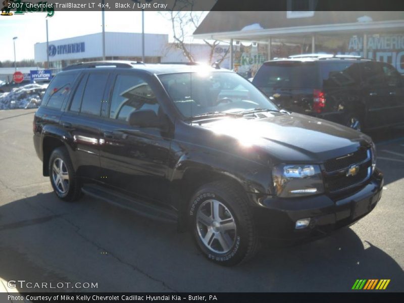 Black / Light Gray 2007 Chevrolet TrailBlazer LT 4x4