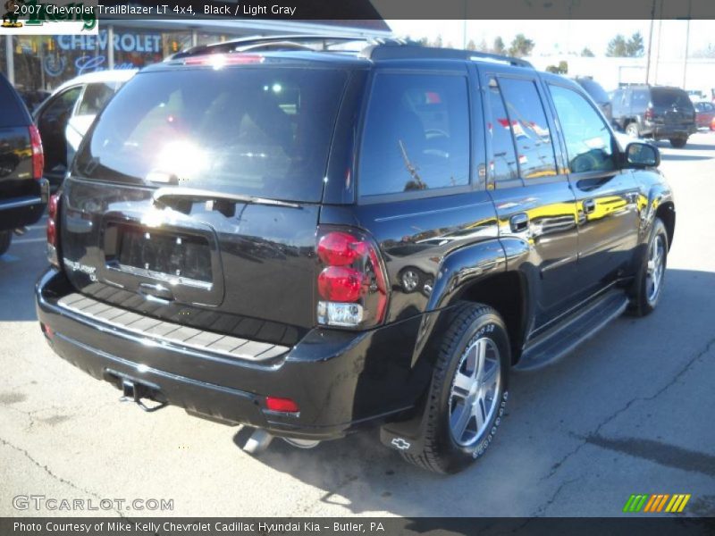 Black / Light Gray 2007 Chevrolet TrailBlazer LT 4x4