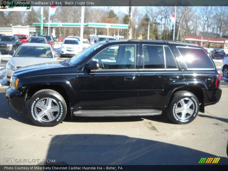 Black / Light Gray 2007 Chevrolet TrailBlazer LT 4x4
