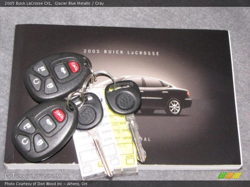Glacier Blue Metallic / Gray 2005 Buick LaCrosse CXL