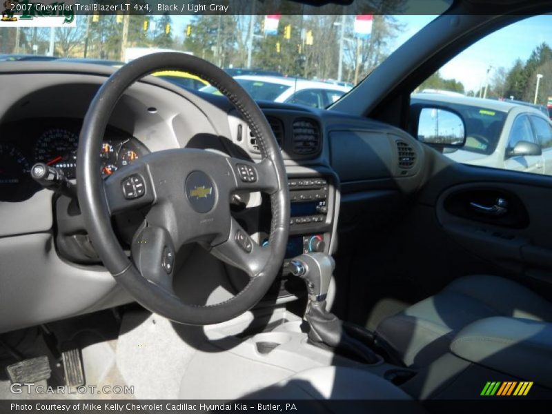Black / Light Gray 2007 Chevrolet TrailBlazer LT 4x4