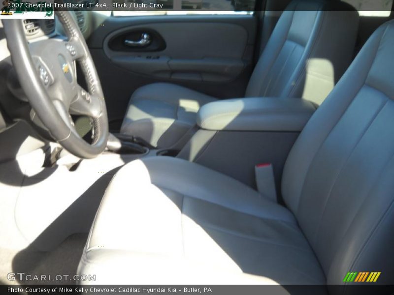 Black / Light Gray 2007 Chevrolet TrailBlazer LT 4x4