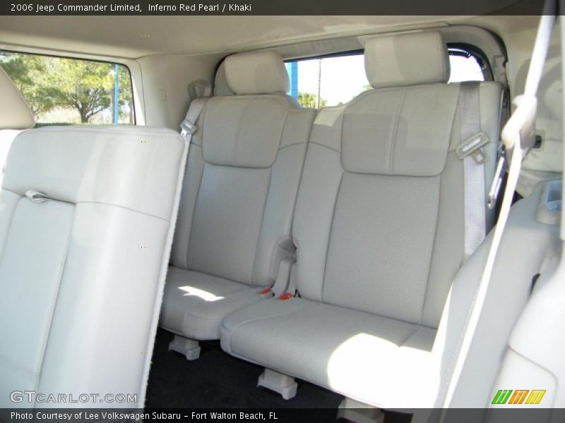 Inferno Red Pearl / Khaki 2006 Jeep Commander Limited