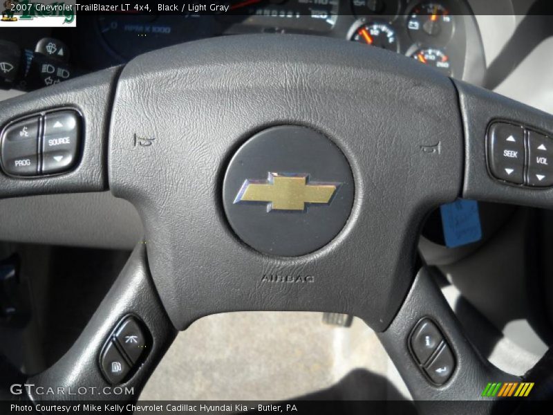 Black / Light Gray 2007 Chevrolet TrailBlazer LT 4x4