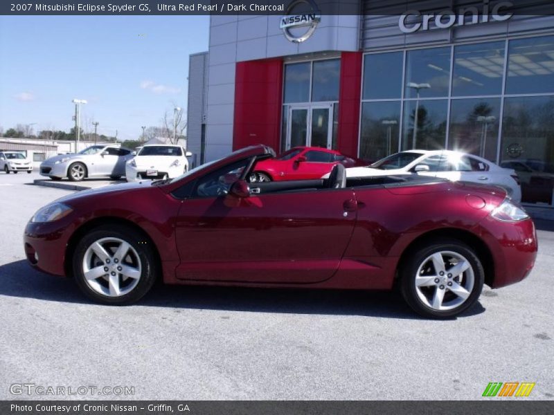 Ultra Red Pearl / Dark Charcoal 2007 Mitsubishi Eclipse Spyder GS