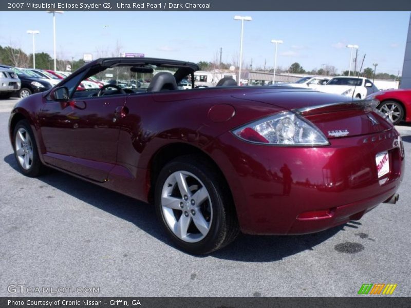 Ultra Red Pearl / Dark Charcoal 2007 Mitsubishi Eclipse Spyder GS