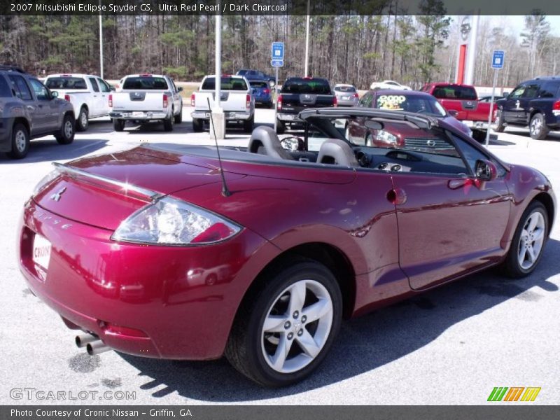 Ultra Red Pearl / Dark Charcoal 2007 Mitsubishi Eclipse Spyder GS