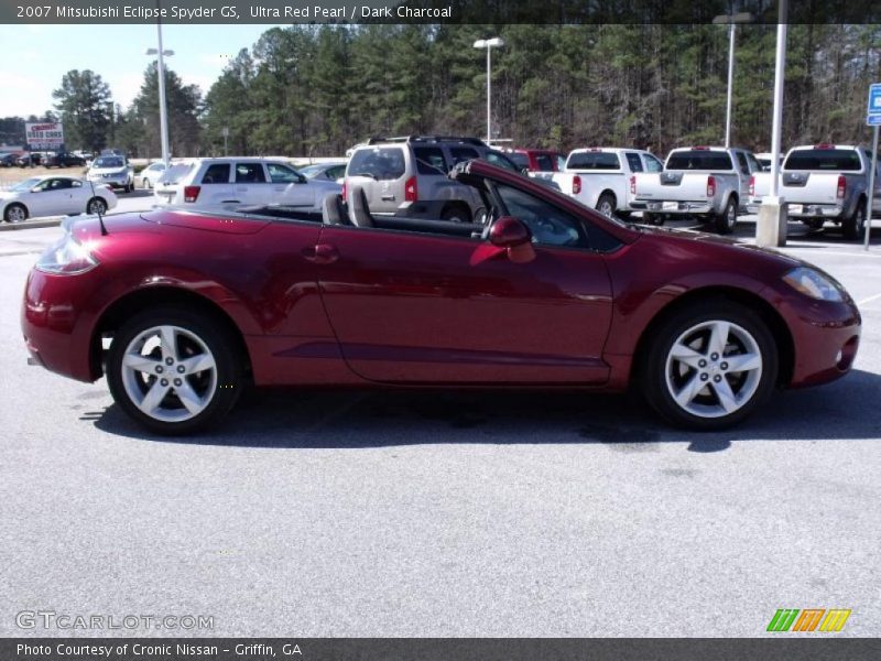 Ultra Red Pearl / Dark Charcoal 2007 Mitsubishi Eclipse Spyder GS
