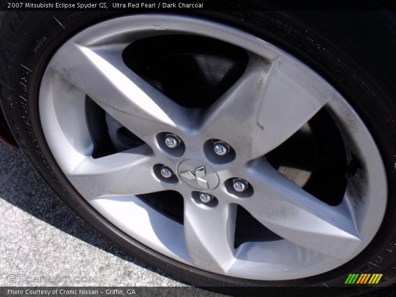 Ultra Red Pearl / Dark Charcoal 2007 Mitsubishi Eclipse Spyder GS