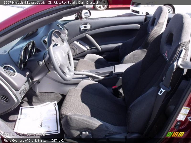 Ultra Red Pearl / Dark Charcoal 2007 Mitsubishi Eclipse Spyder GS