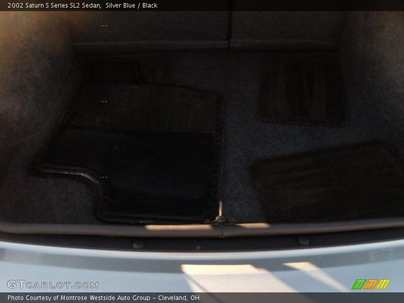 Silver Blue / Black 2002 Saturn S Series SL2 Sedan