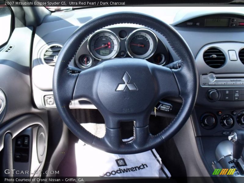 Ultra Red Pearl / Dark Charcoal 2007 Mitsubishi Eclipse Spyder GS