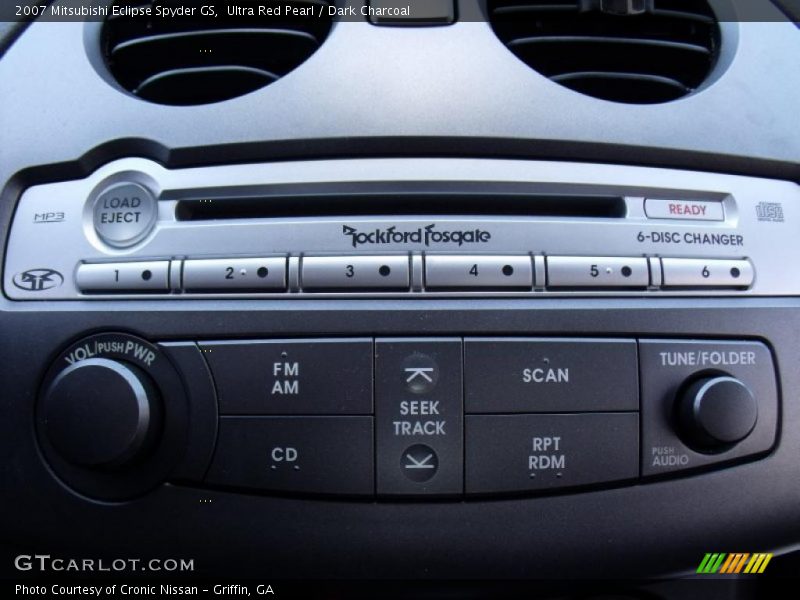 Ultra Red Pearl / Dark Charcoal 2007 Mitsubishi Eclipse Spyder GS