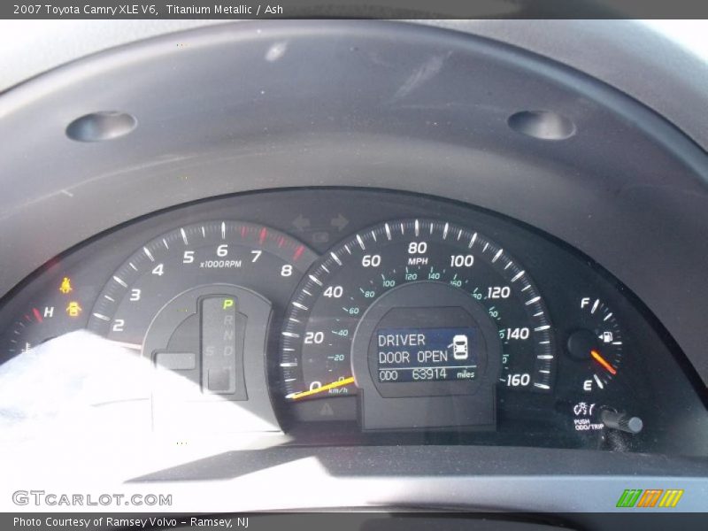 Titanium Metallic / Ash 2007 Toyota Camry XLE V6