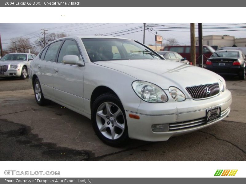 Crystal White / Black 2004 Lexus GS 300