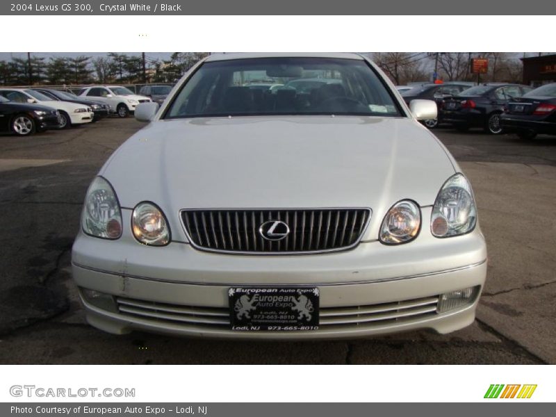 Crystal White / Black 2004 Lexus GS 300