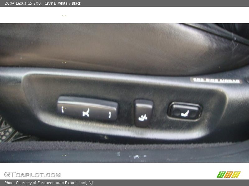 Crystal White / Black 2004 Lexus GS 300