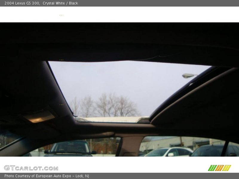 Crystal White / Black 2004 Lexus GS 300