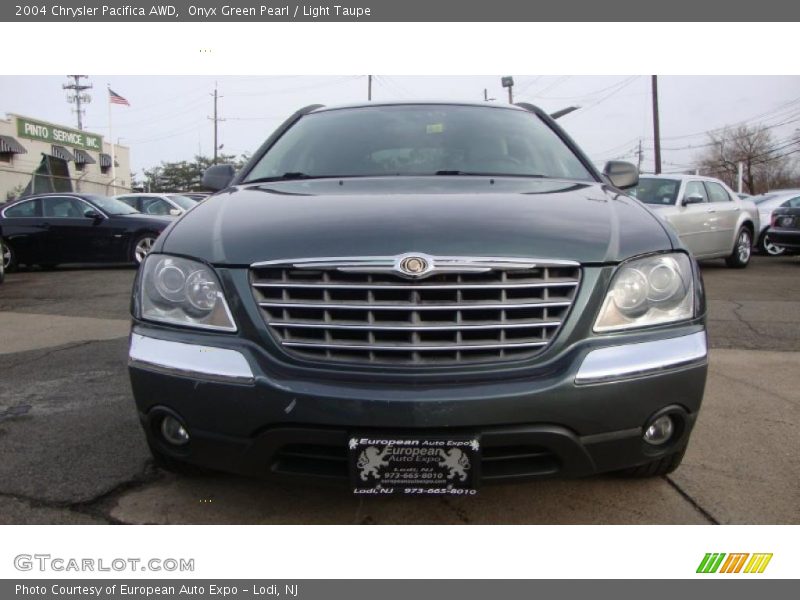 Onyx Green Pearl / Light Taupe 2004 Chrysler Pacifica AWD