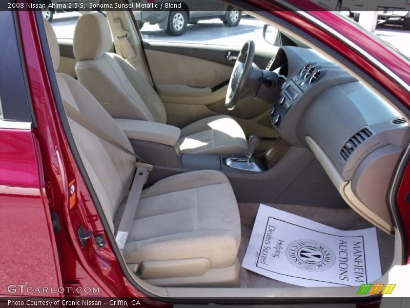 Sonoma Sunset Metallic / Blond 2008 Nissan Altima 2.5 S