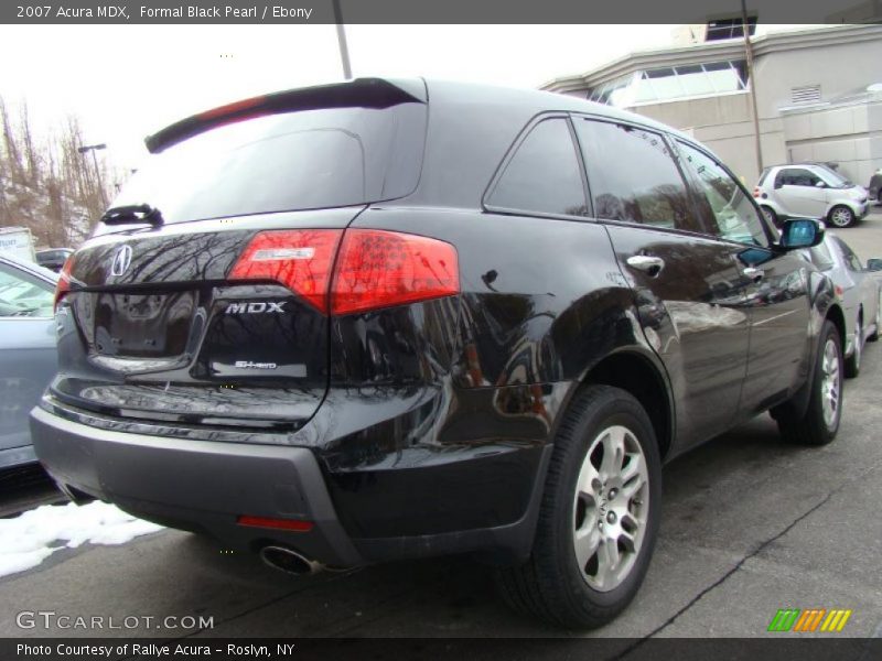Formal Black Pearl / Ebony 2007 Acura MDX