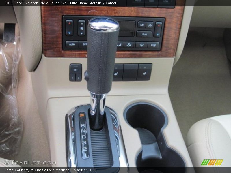 Blue Flame Metallic / Camel 2010 Ford Explorer Eddie Bauer 4x4