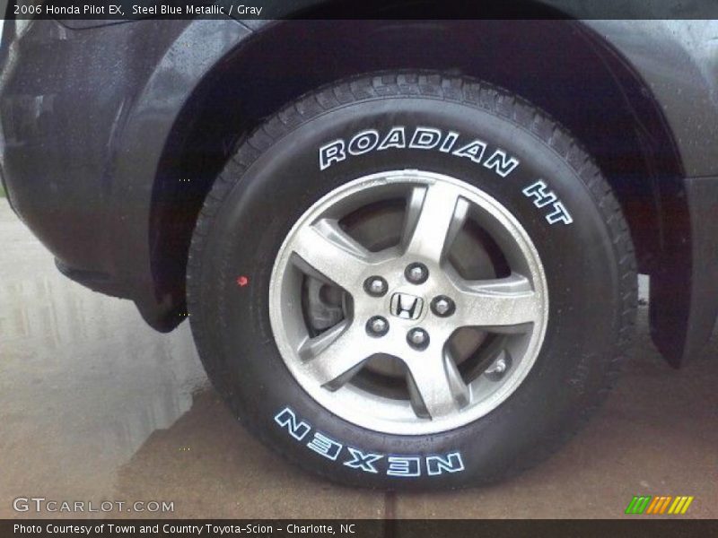 Steel Blue Metallic / Gray 2006 Honda Pilot EX