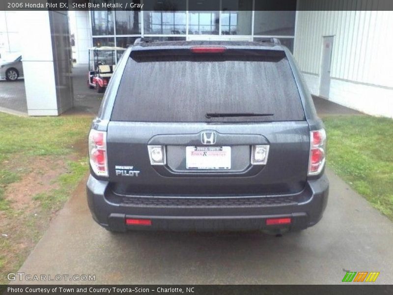 Steel Blue Metallic / Gray 2006 Honda Pilot EX