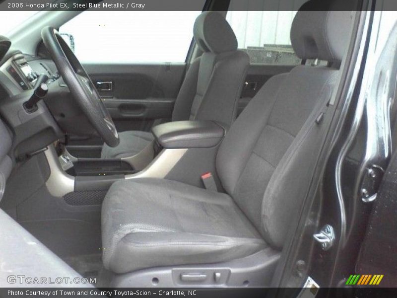 Steel Blue Metallic / Gray 2006 Honda Pilot EX